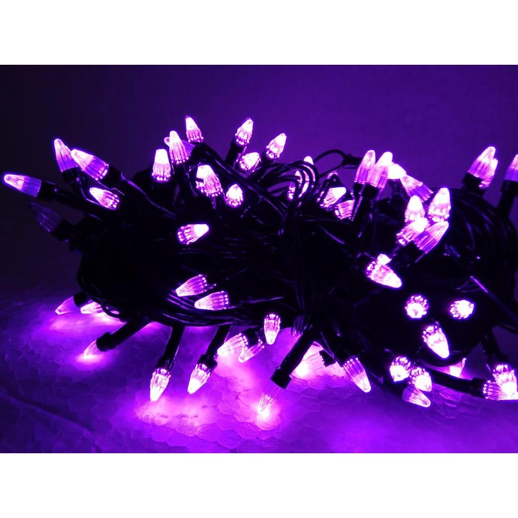 Lampu Natal Rocket Warna Ungu