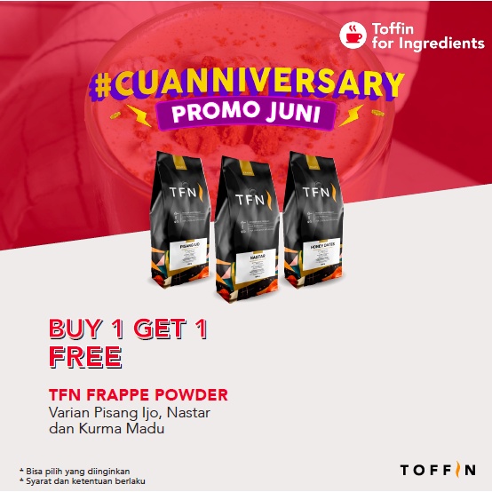 

PROMO BUY 1 GET 1 FREE TFN Frappe Powder
