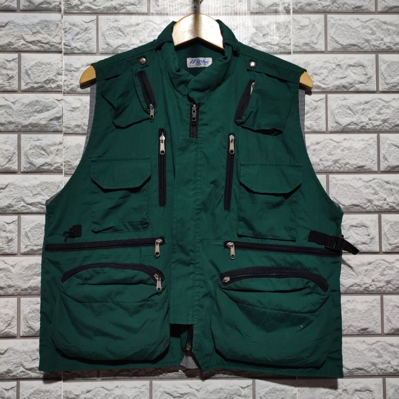 vest tactical Mizuno rompi outdoor mancing