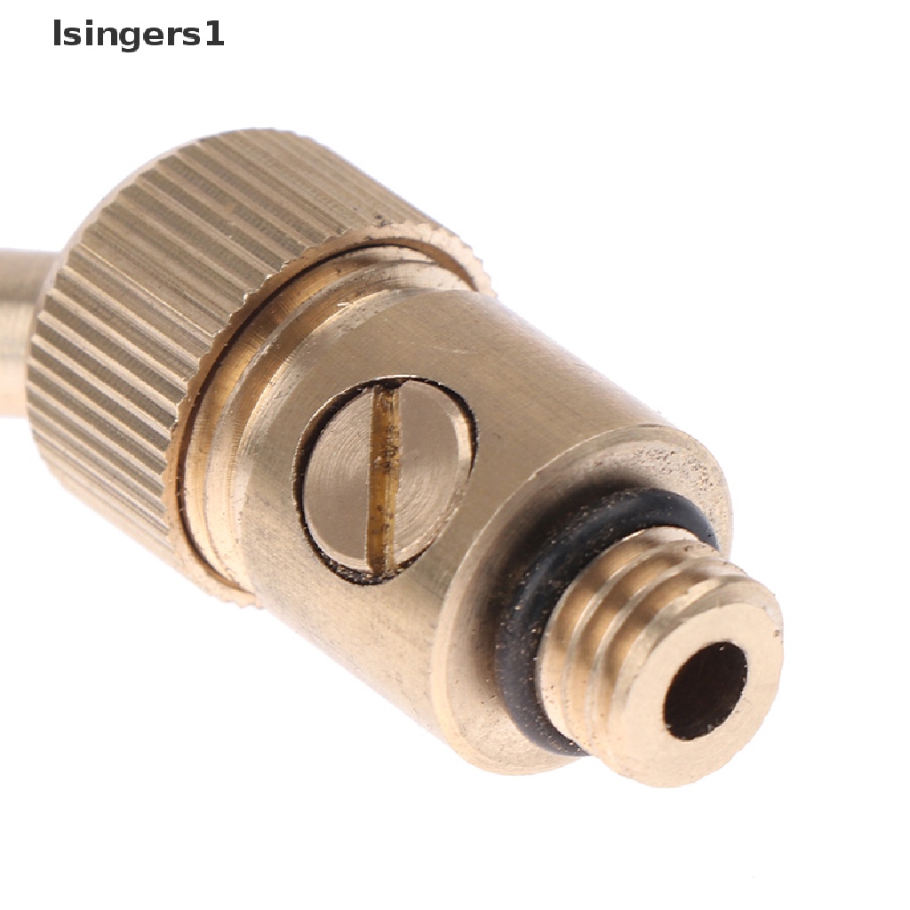 (lsingers1) Nozzle Air Mancur Adjustable Bahan Kuningan Untuk Taman