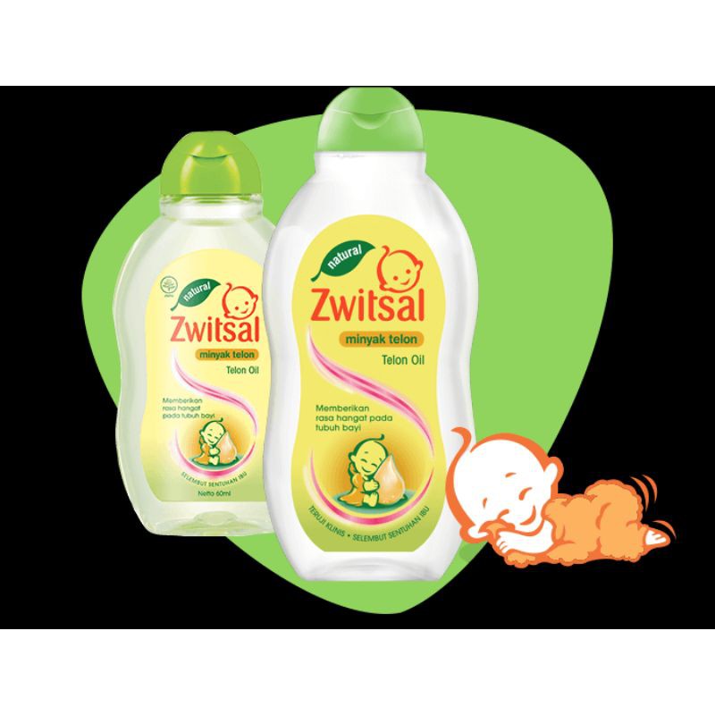 Minyak Telon Zwitsal 100 ml 60 ml