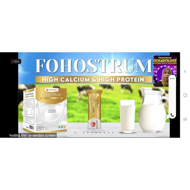 susu fohostrum fohoway tinggi kalsium