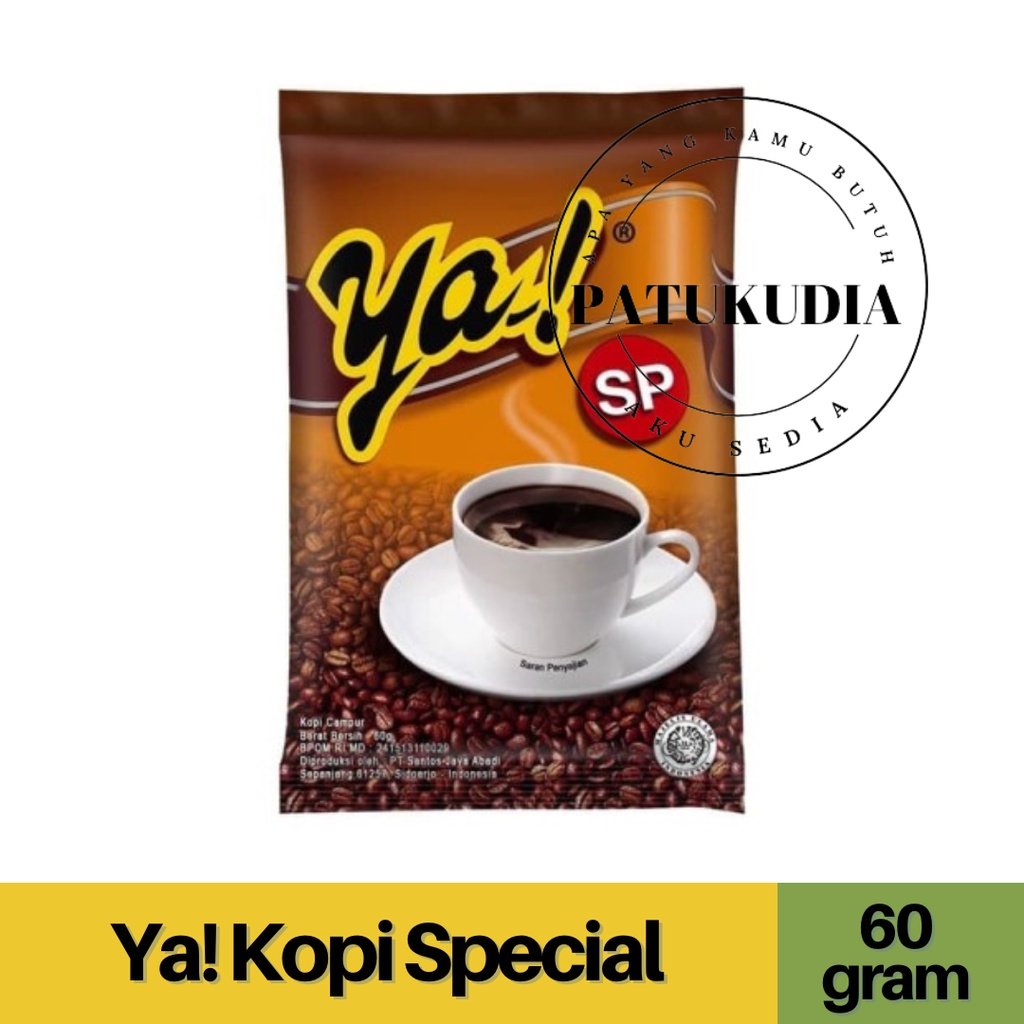 

Ya! Kopi Bubuk Special Instan | Kopi Hitam Bubuk