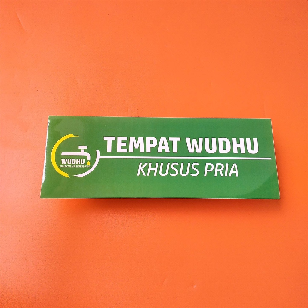 

Stiker Tempat Wudhu - Stiker Tempat Wudhu Pria - Stiker Tempat Wudhu Wanita