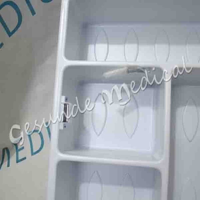 Terbatas - Lemari P3K Gantung - Kotak Peralatan P3K Dinding Tempat Obat-Obatan