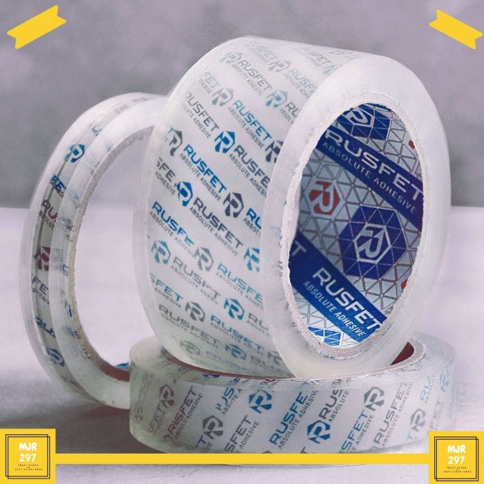 

Hemat Lakban Bening Lakban Premium Rusfet Super Clear 48Mm X 90 Yard Trendi