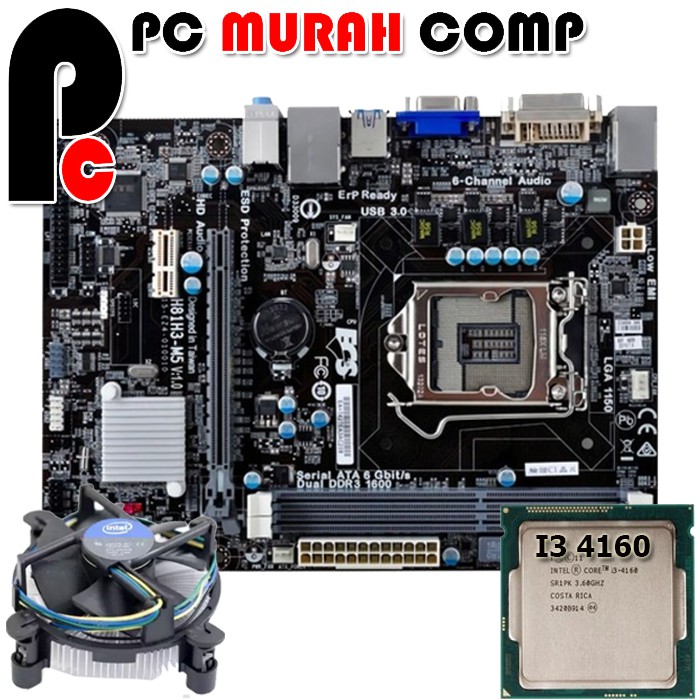 Jual Paket Mainboard Lga H Ecs Dengan Processor I Bonus