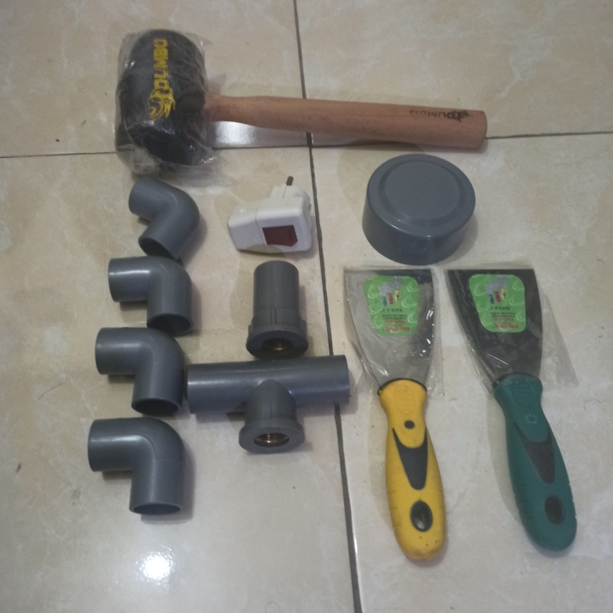 Sdd Kuningan 3/4 X 1/2 Inc - Sock Drat Dalam Faucet Socket Metal