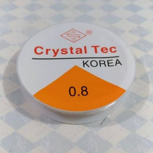 

[Star] Tali Kenur / Senar Elastis Putih Korea 0.6 mm - 1.0 mm - 10 Yards (1 Roll)