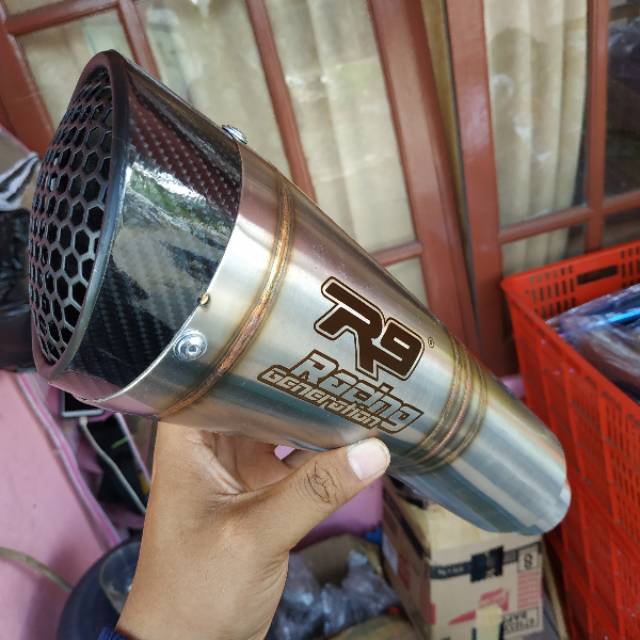 Slincer R9 titan all motor suara gahar ccok untuk cc 150 dan 250