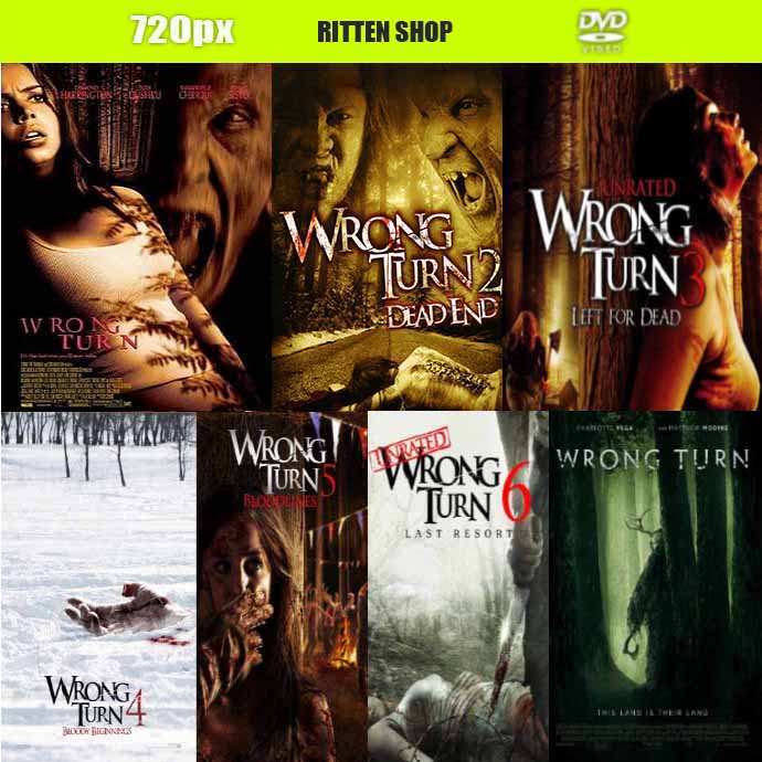 Movie Horor: WRONG TURN (1-7 Seri) Koleksi