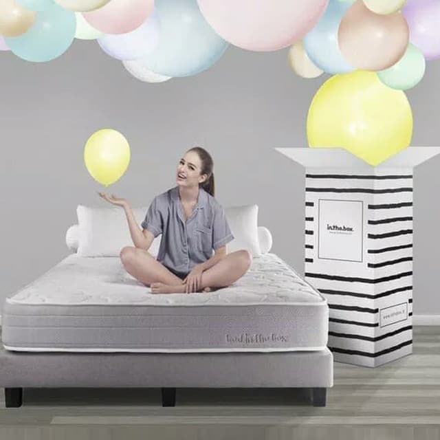 {tokostore} Kasur Spring Bed In The Box Ukuran 180x200 King Diskon