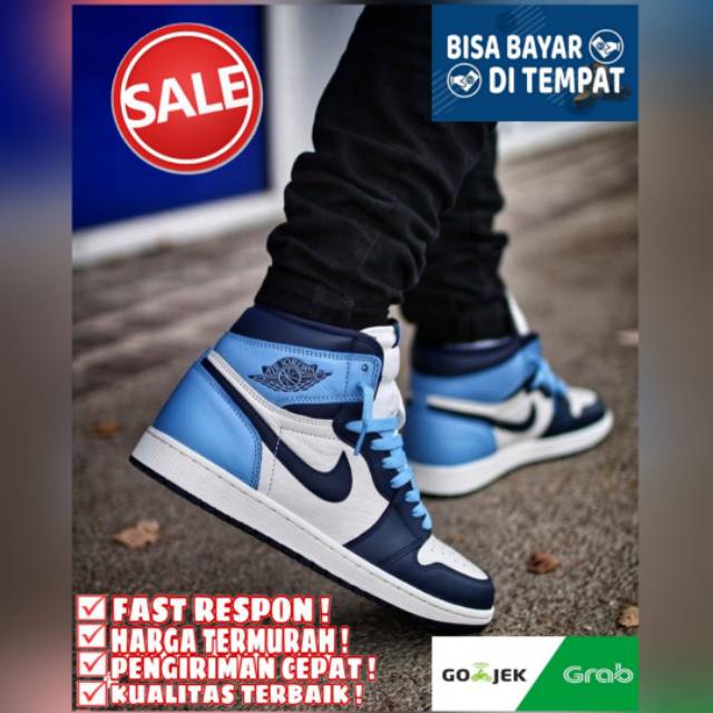 SEPATU NIKE AIR JORDAN OBSIDIAN SEPATU IMPORT PRIA SEPATU BASKET PRIA UA QUALITY BNIB