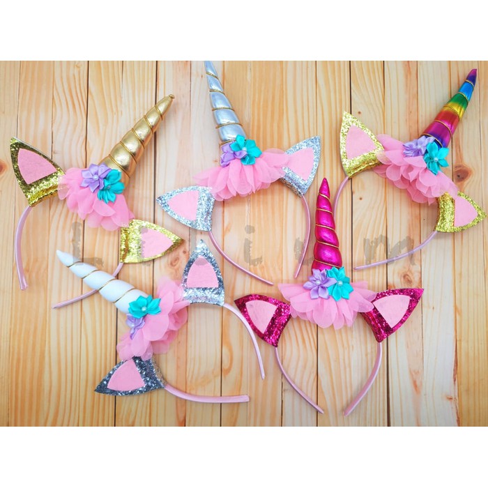 Bando Unicorn / Bando Anak Unicorn / Bando Anak My Little Pony Unicorn