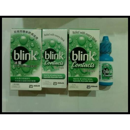 Jual AMPUH BLINK CONTACTS EYE DROPS, OBAT TETES MATA (ALL CONTACT