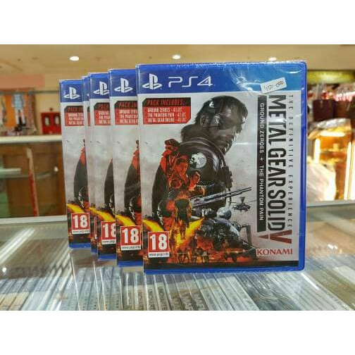 Ps4 Metal Gear Solid V Definitive Edition New Diskon