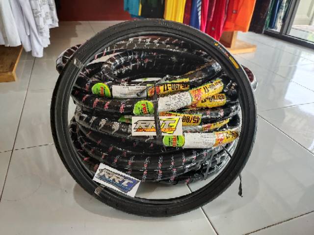 BAN DEPAN VEE RUBBER GEKKO SATAN STAR 45 / 90 - 17 THAILAND