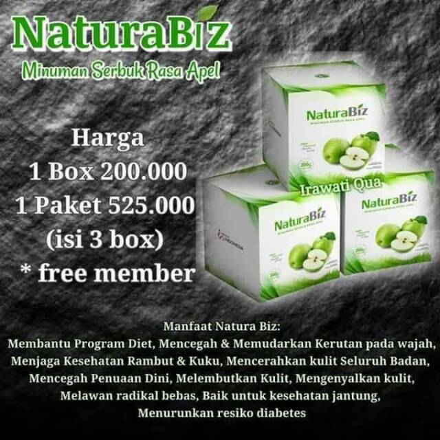 

pelangsing,penurun/penambah berat badan NaturaBiz