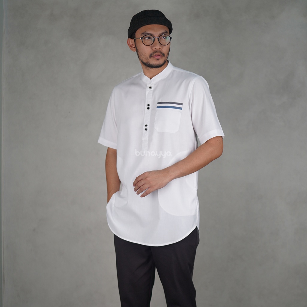 *BARU Kurta Orizont Bunayya Lengan Pendek Bahan Toyobo Premium