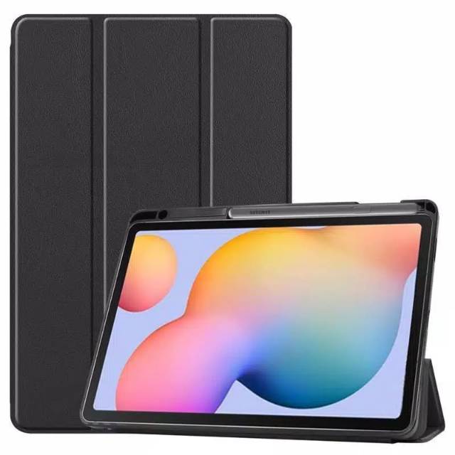 Smart cover Samsung Tab S6 LITE Case flip cover casing Stylus holder