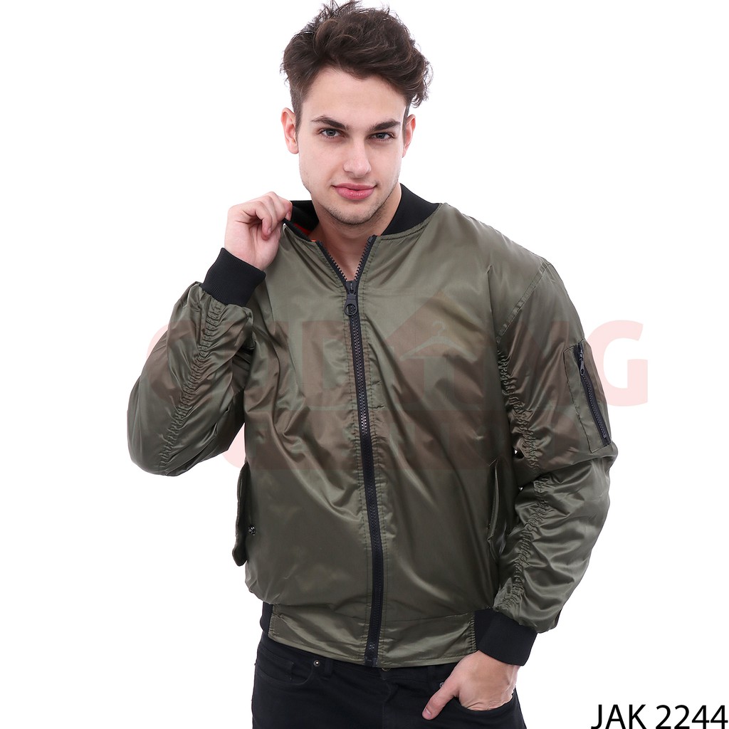 Jaket Bomber Cowok - JAK 2244