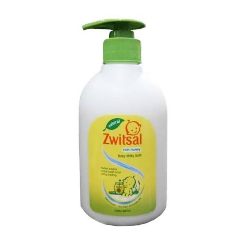 Zwitsal Baby Milky Bath Rich Honey - Zwitsal Milkybath Sabun Mandi Bayi - Body wash - Bodywash