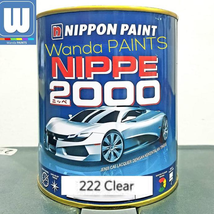 CAT DUCO NIPPE 2000 CLEAR 1 KG / 222 CLEAR DISKON