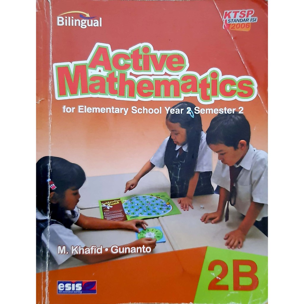 Buku Bilingual Active Mathematics 2B Esis Kelas 2 SD Smstr 2 KTSP 2006