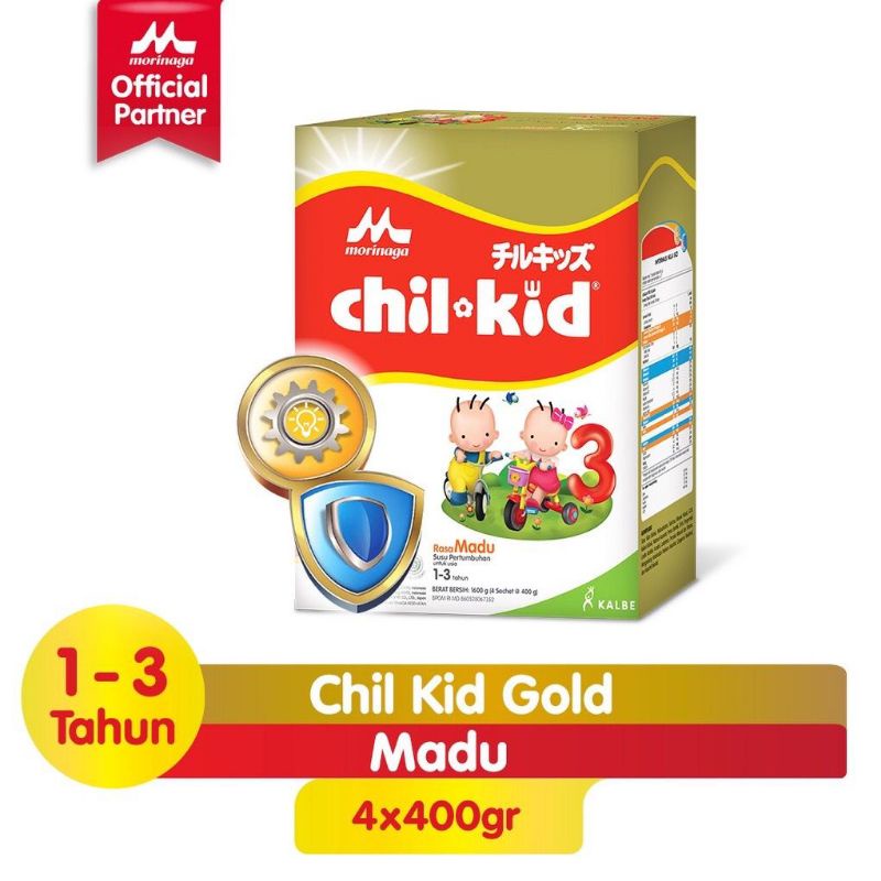 Morinaga Chil Kid Gold Madu 1600 gr Chilkid exp 2024