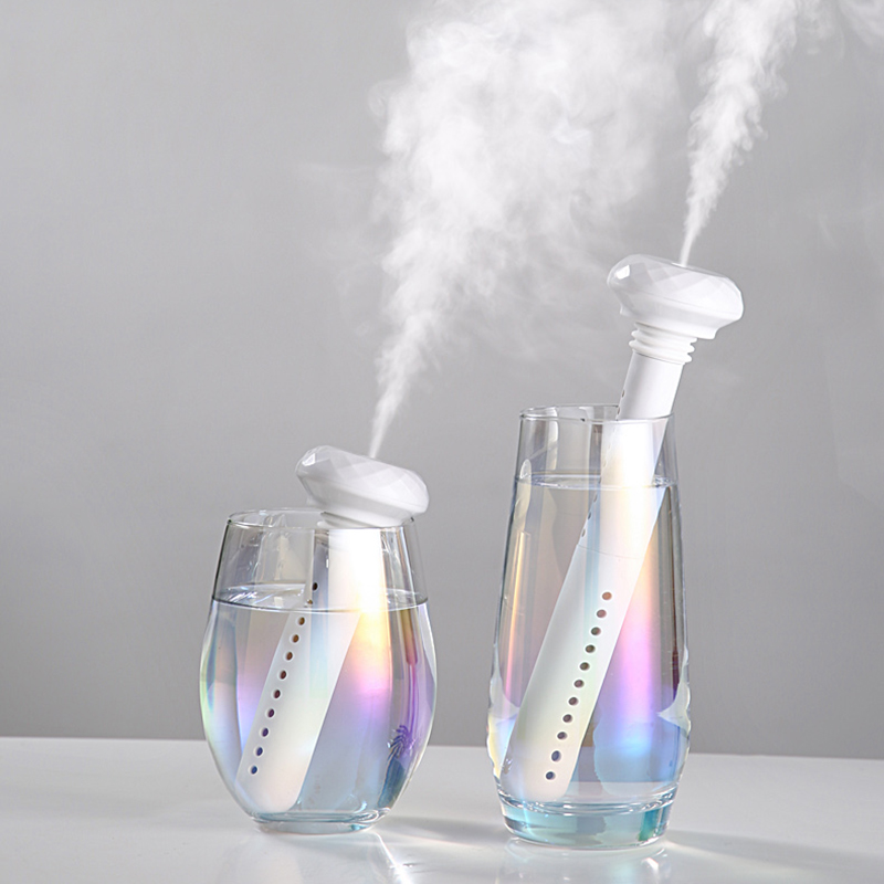 Usb Portable Air Humidifier Bottle Aroma Diffuser Mist Maker For Home Office Humidification Shopee Indonesia