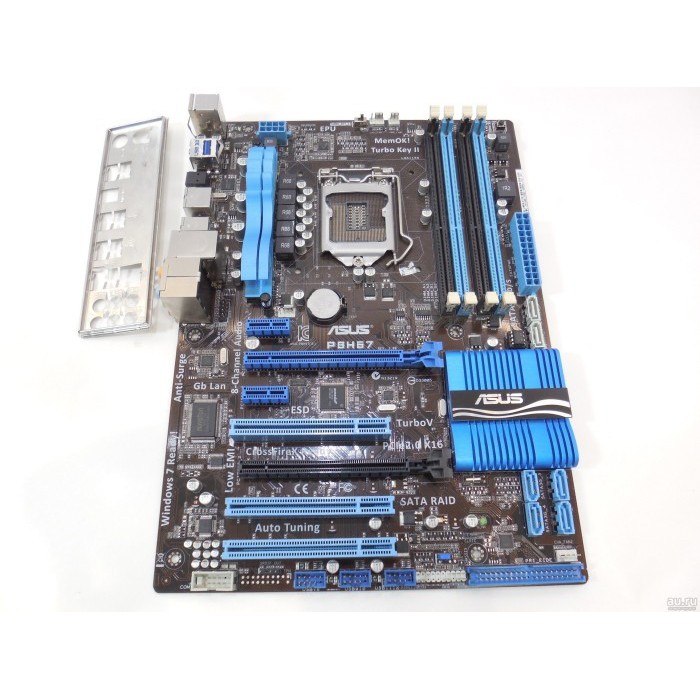 Mainboard Intel Soket LGA 1155 P8H67 ASUS ATX