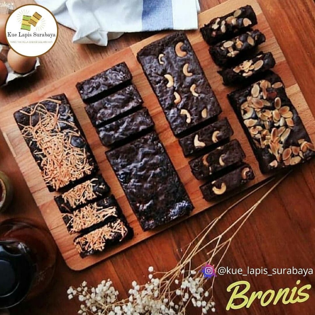 

Brownies/Bronis/Brownis Coklat Panggang Premium Aseli Enak Nyoklat