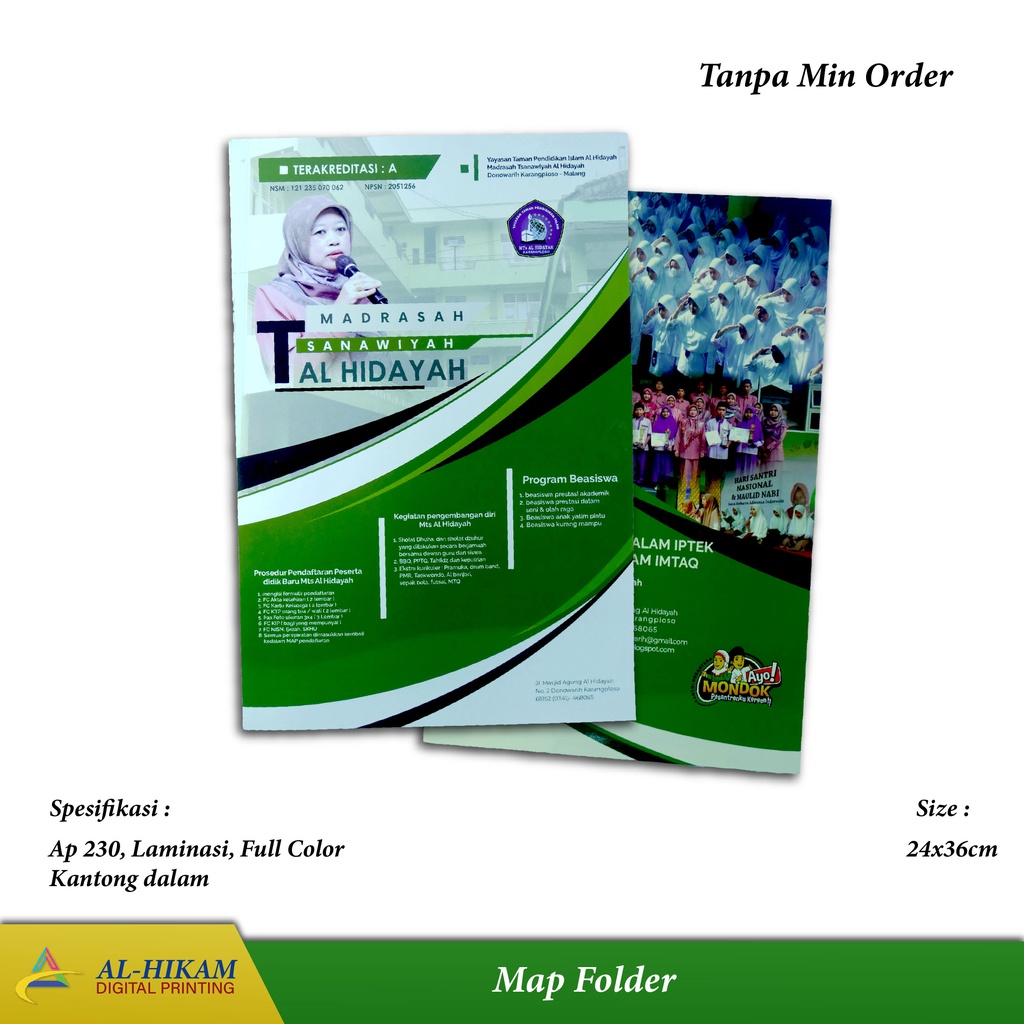 

CETAK MAP FOLDER FOLIO ART PAPER 230 CUSTOM