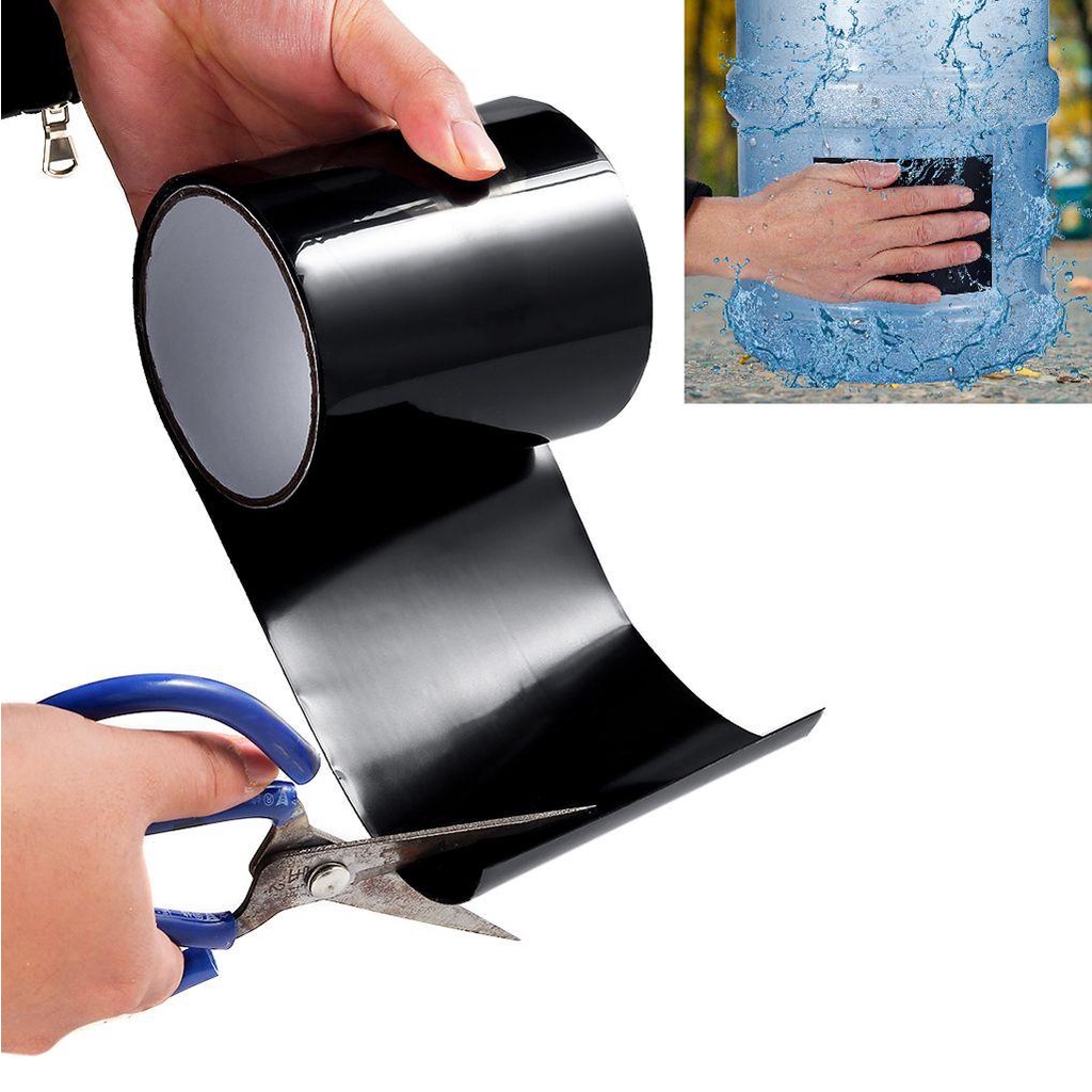 Lanfy Repair Tape Tahan Korosi Bahan PVC Tahan Lama Waterproof Super Kuat Leak Sealing Tape