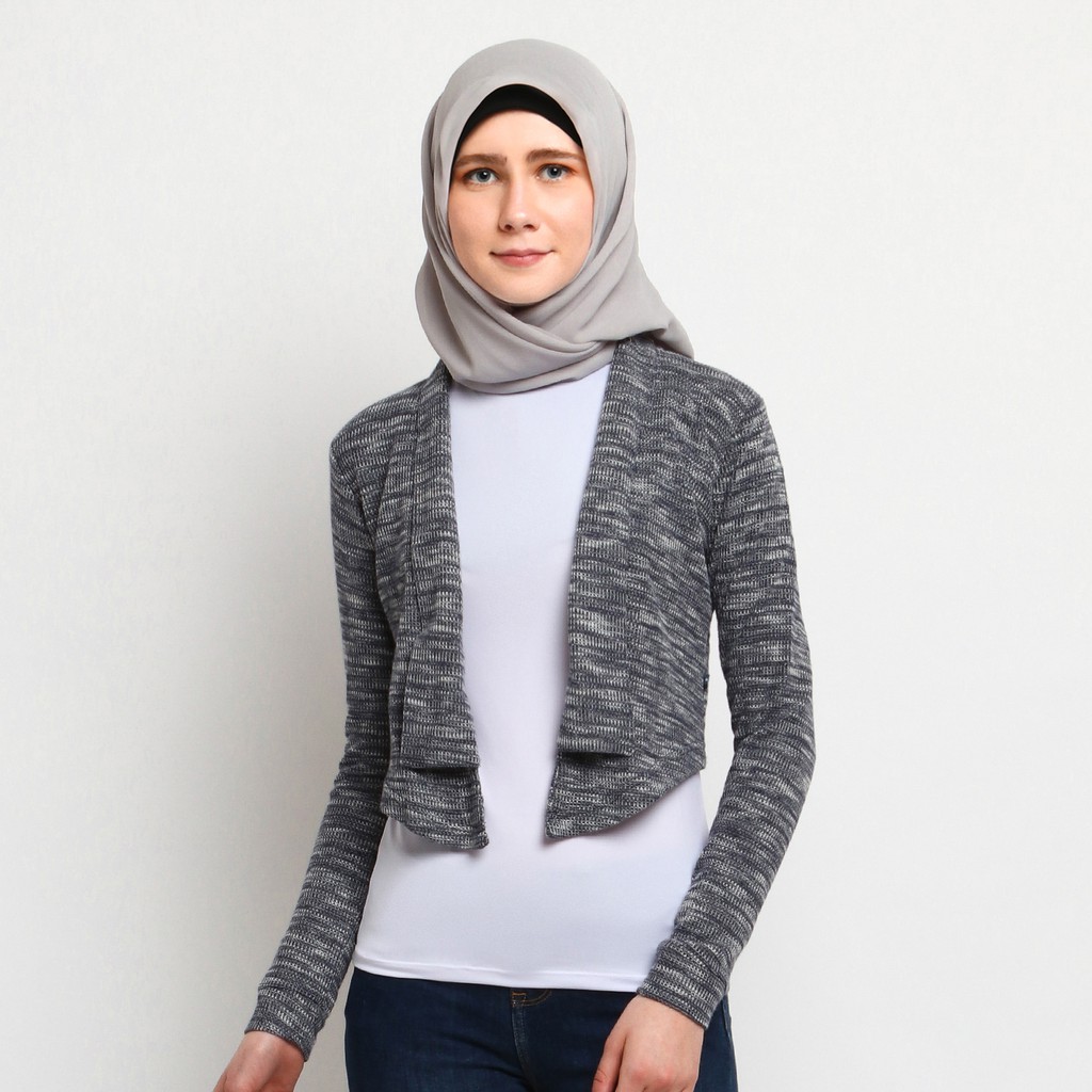 Flamoush Evalia Navy Outer Wanita