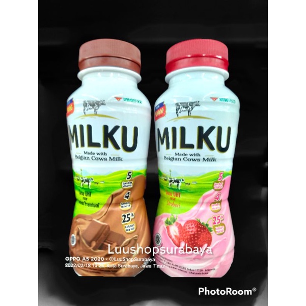 

Milku Susu UHT Stroberi/Coklat 200ml