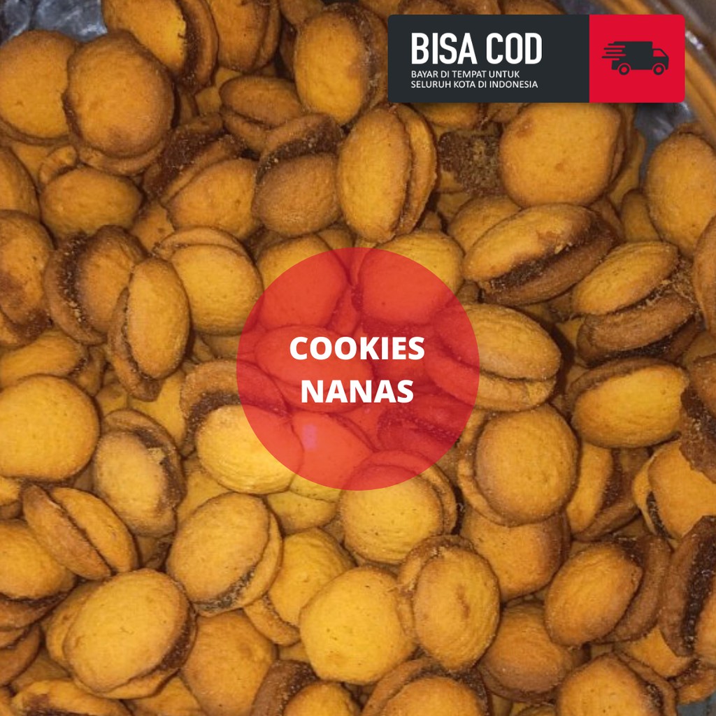 

COOKIES NANAS MANIS/KUE NANAS KUKIS/KUKIS NANAS/CEMILAN KILOAN/250GR