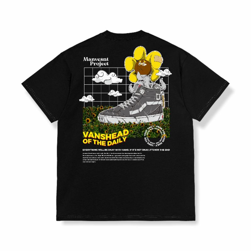 Manvesnt - Tshirt Vanshead "SUNFLOWER"