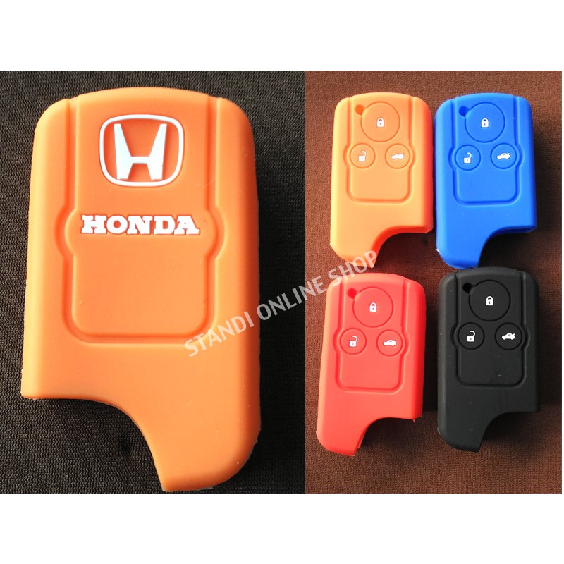 Kondom Kunci Silikon Remote Keyshirt Honda CRV 3 Tombol