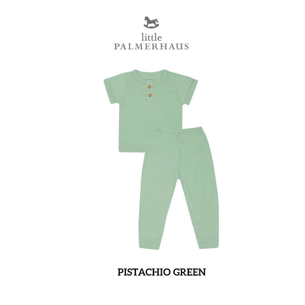 Setelan Anak Baju Pendek Celana Panjang Piyama Polos Warna 1-4 Tahun Palmerhaus - Colourful Playset