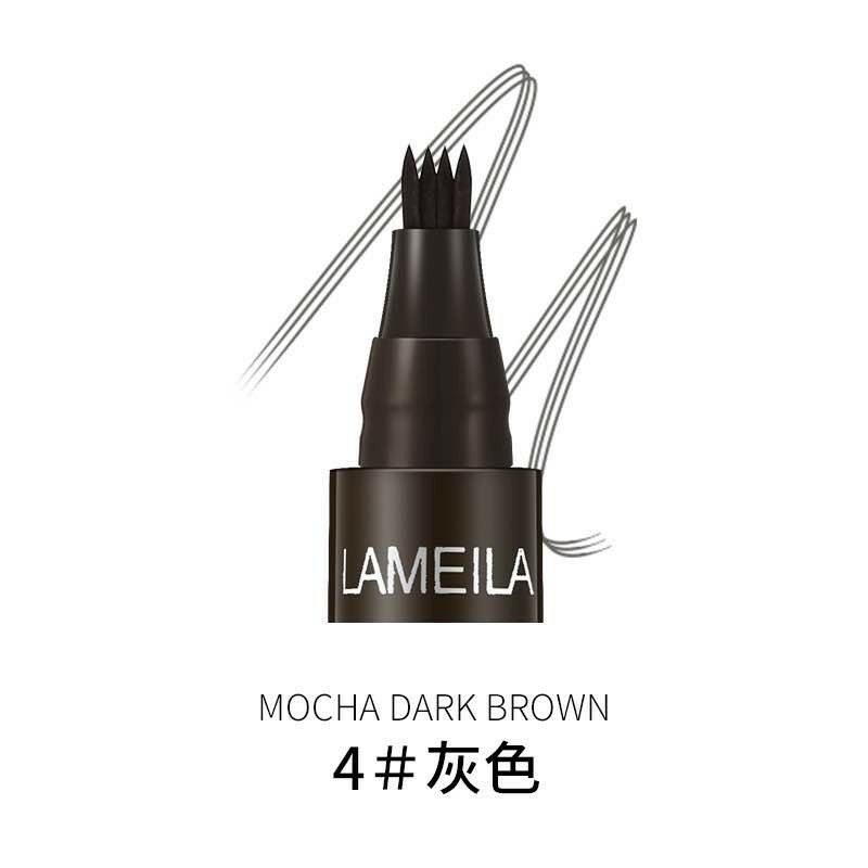 Lameila Eyebrow Waterproof Natural Eyebrow Pen Four claw Eye Brow Tint Fork Tip Long Lasting$ 784