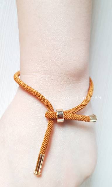 Gelang Fashion Wanita Model Tali serut Import