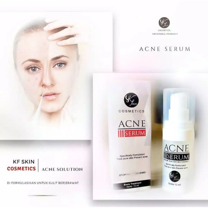 SERUM ACNE KF SKIN KFSKIN SERUM JERAWAT KF SKIN KFSKIN ORIGINAL