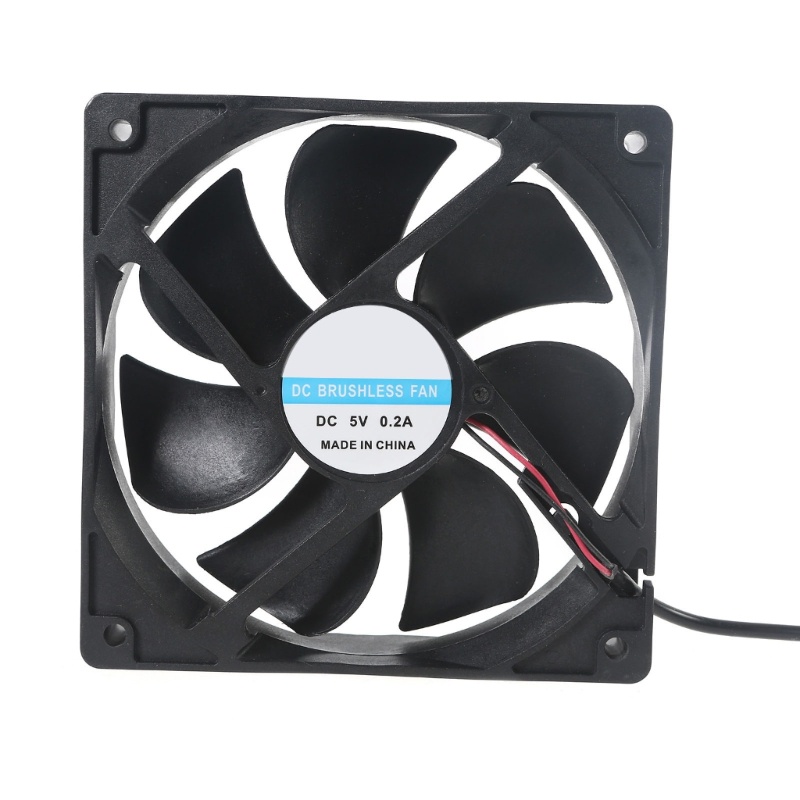 Bt 12x12x2.5cm USB Fan Cooler Untuk Komputer PC CPU Router TV Box Chassis Fans