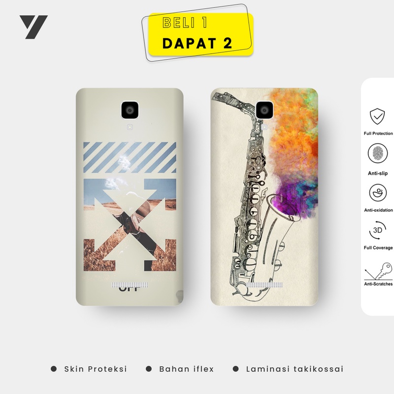Garskin Himax Pure 3S [Dapat 2 Garskin] - Motif 2