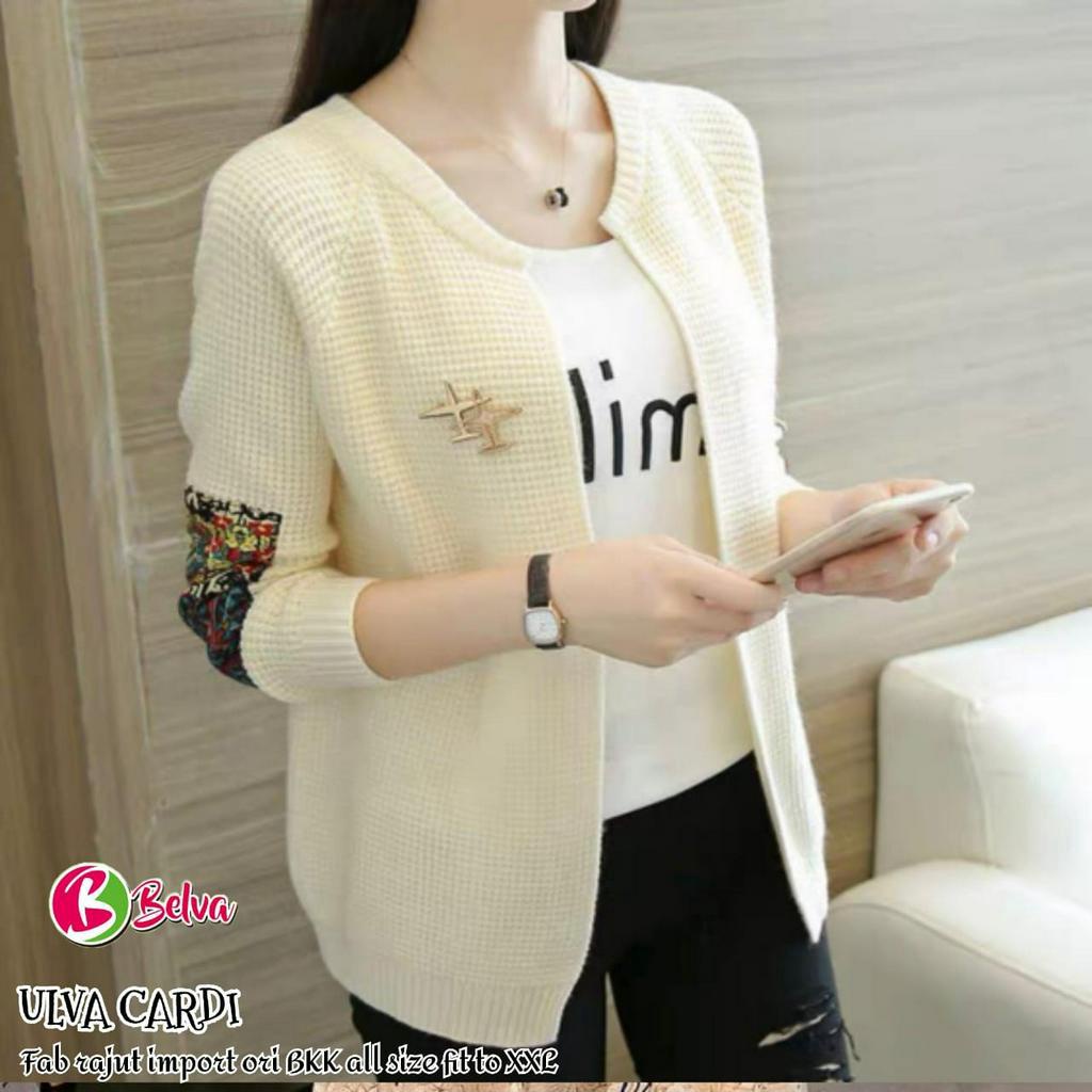 ULFA / 16.5 / BAHAN RAJUT REMIUM / ATASAN WANITA ALLSIZE / FIT TO XXL / BELVA