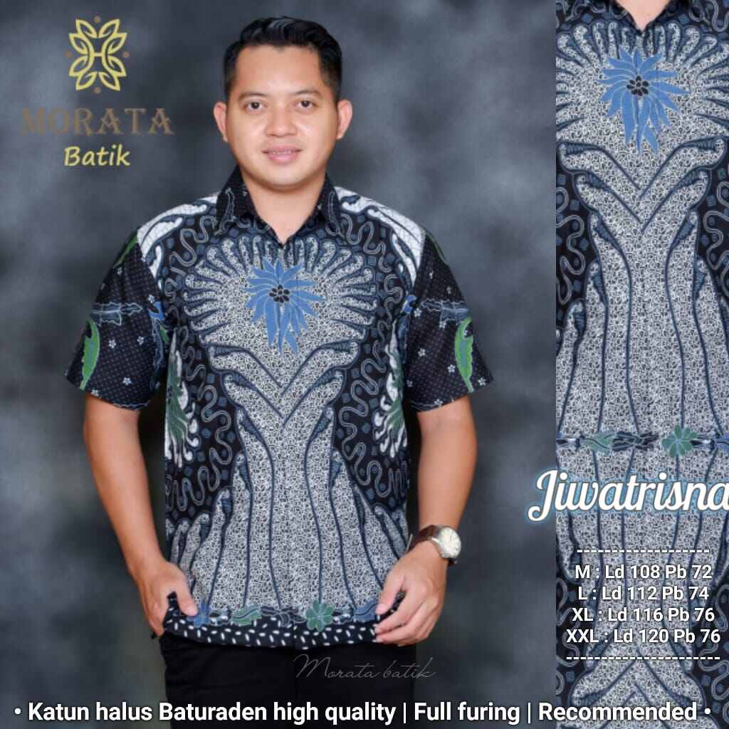 Batik pria lengan pendek terbaru 2022 / kemeja batik lengan pendek SUKET SEGORO NEW / Hem batik pendek lapis furing Ori solo