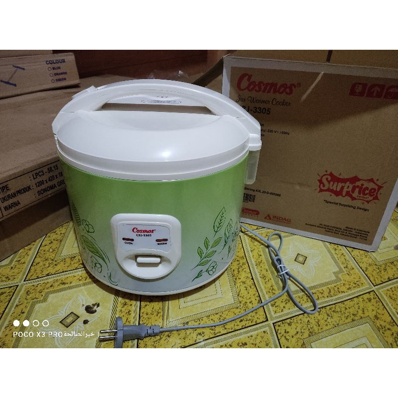 Rice cooker cosmos 1,8 L