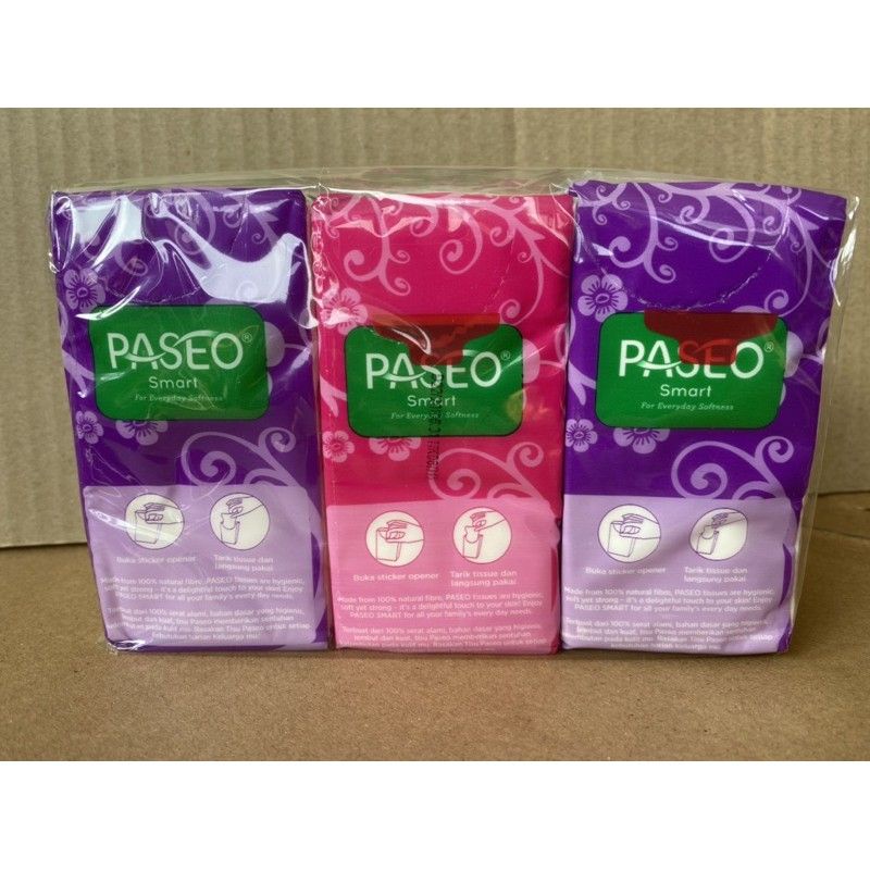 Paseo Smart handky parfume(12sheets) isi 6 bungkus | Tisu Murah