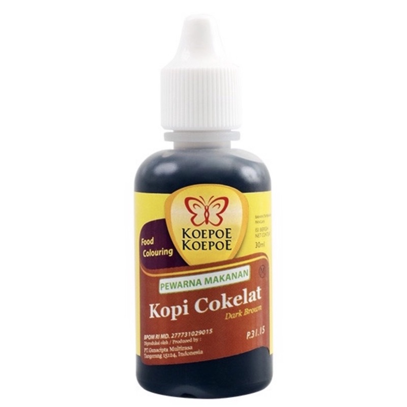 

PERWARNA MAKANAN (KOPI COKELAT)30ml